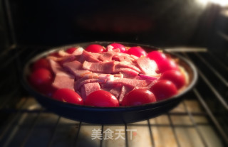 土豆丝培根披萨的做法步骤：8