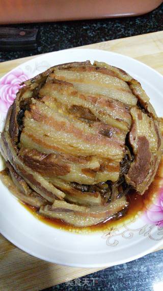 梅菜扣肉的做法步骤：14