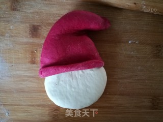 中式味道的圣诞美食-----圣诞老人馒头的做法步骤：12