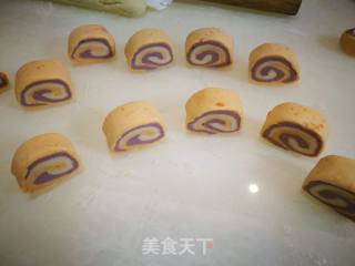 三色馒头的做法步骤：9