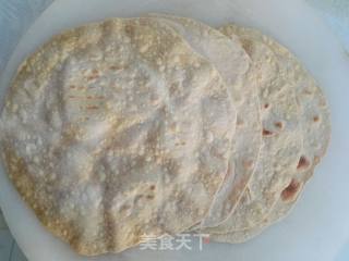 肘花肉绿豆芽炒饼的做法步骤：4