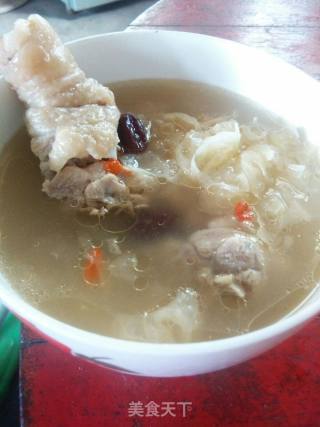 雪耳鸡汤的做法步骤：5