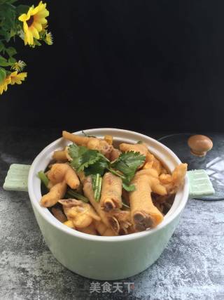 盐焗鸡爪的做法步骤：8
