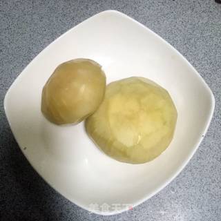 炝拌疙瘩的做法步骤：1