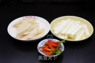 宴客菜，荷塘小炒的做法步骤：2