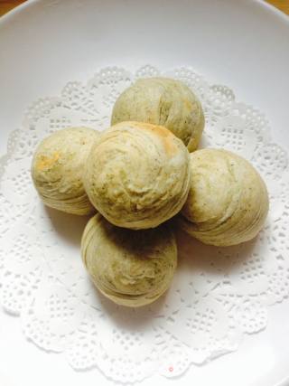 绿茶蛋黄酥的做法步骤：20