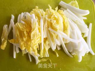 拌白菜心的做法步骤：3
