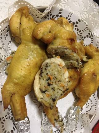 鸡翅包饭的做法步骤：4