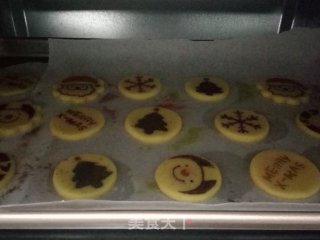 圣诞印刷饼干的做法步骤：8
