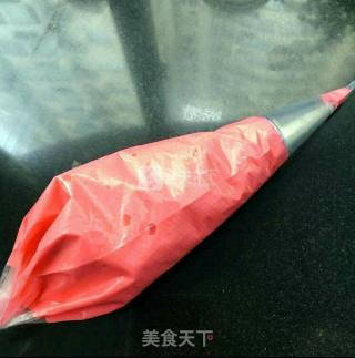 粉色马卡龙的做法步骤：6