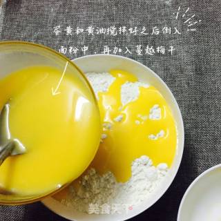 无糖蔓越梅饼干的做法步骤：3