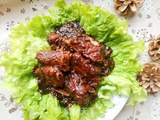 山楂酱糖醋排骨的做法步骤：7