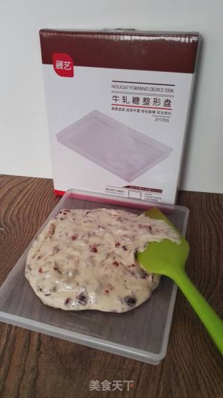 冬季牛轧糖大作战之蔓越莓牛轧糖的做法步骤：6