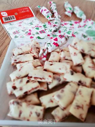 冬季牛轧糖大作战之蔓越莓牛轧糖的做法步骤：8