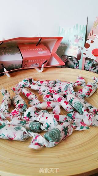 冬季牛轧糖大作战之蔓越莓牛轧糖的做法步骤：11
