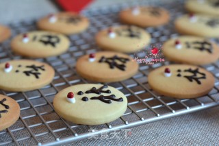 圣诞驯鹿饼干的做法步骤：19
