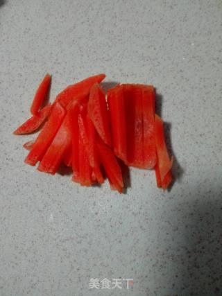 荷兰豆盖饭的做法步骤：5