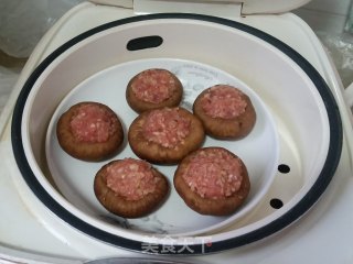 香菇酿肉的做法步骤：6