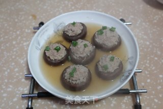 香菇酿肉的做法步骤：7