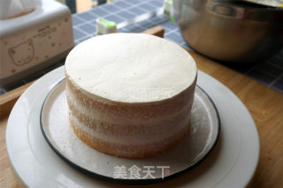 6寸草莓裸蛋糕的做法步骤：10