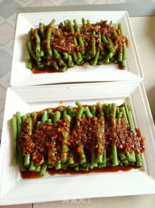 蒜蓉豇豆的做法步骤：3