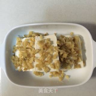 肉末蒸豆腐的做法步骤：3