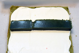 抹茶奶冻蛋糕  德普烘焙实验室的做法步骤：15