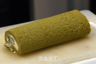 抹茶奶冻蛋糕  德普烘焙实验室的做法步骤：16