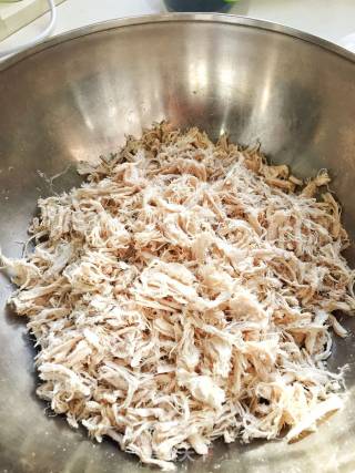 烤箱炒锅电饭煲自制肉松的做法步骤：5