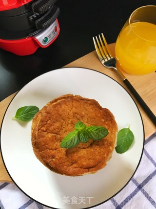 牛奶蜂蜜香蕉松饼的做法步骤：8