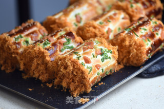 德普烘焙实验室——肉松卷的做法步骤：11