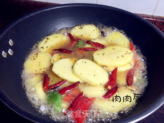 孜然土豆片#肉肉厨的做法步骤：5