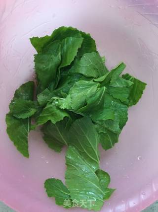 小白菜泥~6个月宝宝辅食的做法步骤：2
