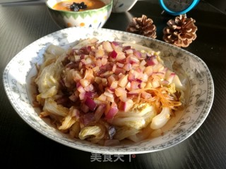 蒜蓉粉丝娃娃菜的做法步骤：11