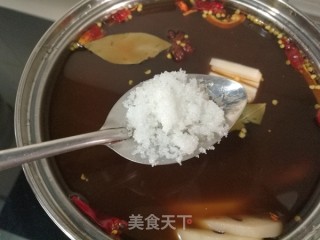 五香卤藕片的做法步骤：9