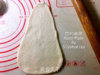 圣诞树千层豆沙面包的做法步骤：8
