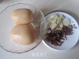 炝炒藕片的做法步骤：1