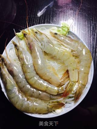 蒜蓉粉丝虾的做法步骤：5