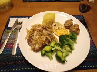 圣诞节煎牛排的做法步骤：4