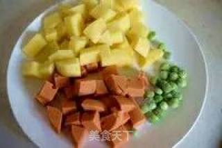 土豆焖面的做法步骤：1