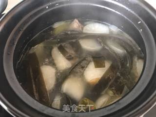 海带萝卜排骨汤的做法步骤：4