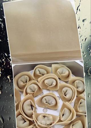 猪油荠菜肉馄饨的做法步骤：2