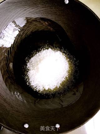 拔丝土豆的做法步骤：4