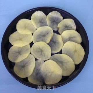 火腿芝士烤土豆片的做法步骤：3