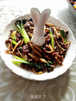 菇—烤肉味的做法步骤：4