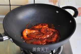 蒜香红酒虾的做法步骤：12