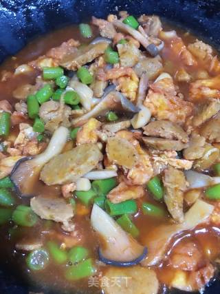 咖喱肠拌面的做法步骤：8