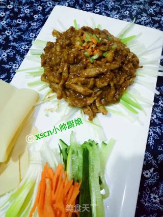 京酱肉丝的做法步骤：7