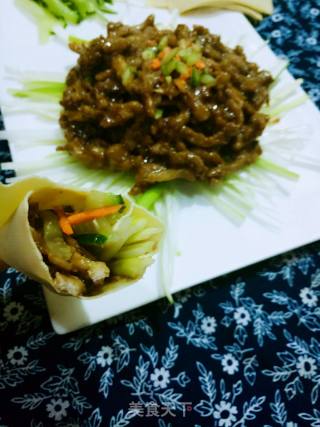 京酱肉丝的做法步骤：8