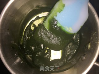烫面抹茶海棉蛋糕圣诞树的做法步骤：6